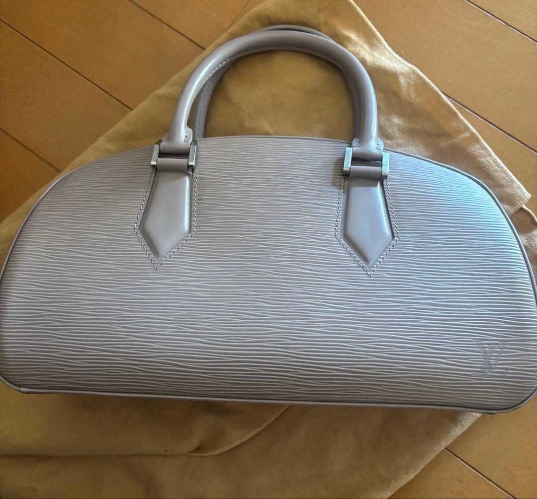 ルイヴィトン　薄紫色 エピ　ジャスミン　ハンドバッグ　袋付き