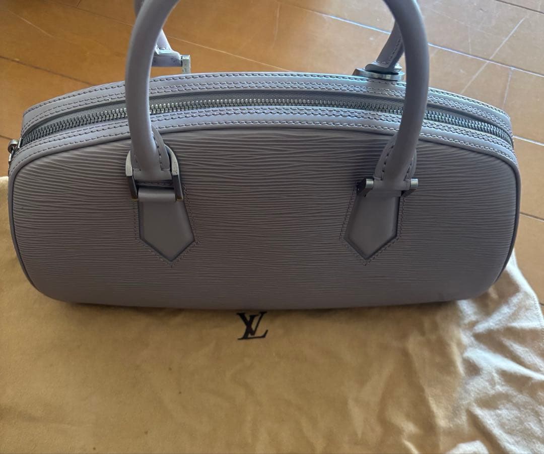 ルイヴィトン　薄紫色 エピ　ジャスミン　ハンドバッグ　袋付き