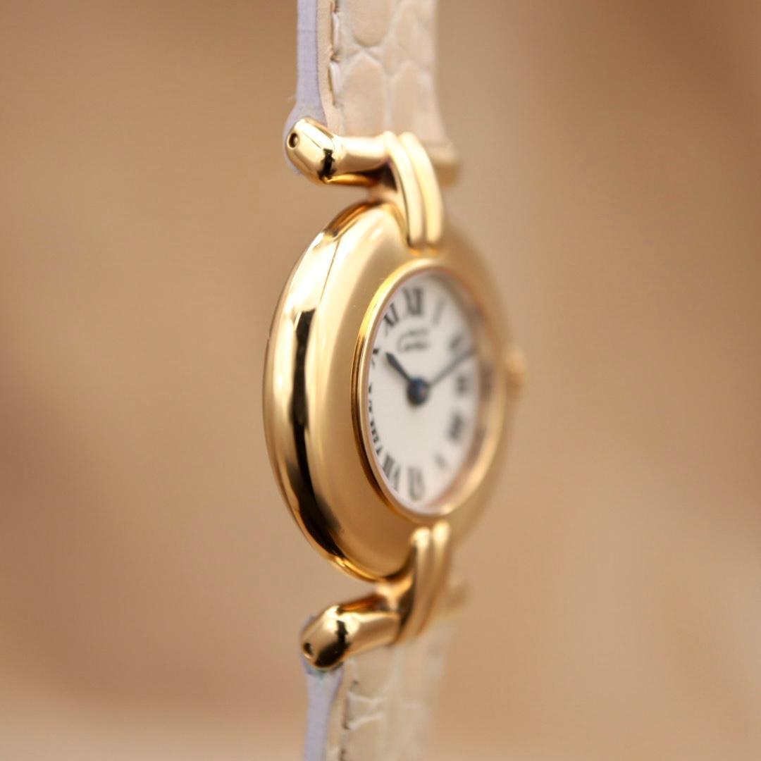 美品 Cartier カルティエ マスト コリゼ 590002 ヴェルメイユ