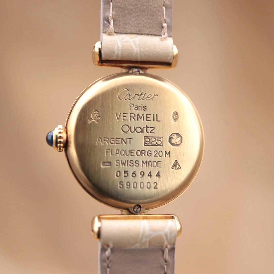 美品 Cartier カルティエ マスト コリゼ 590002 ヴェルメイユ