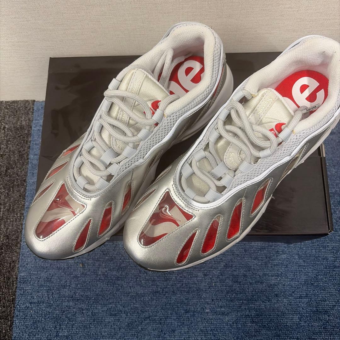 NIKE エアマックス96 シュプリーム シルバー新品未使用28㌢