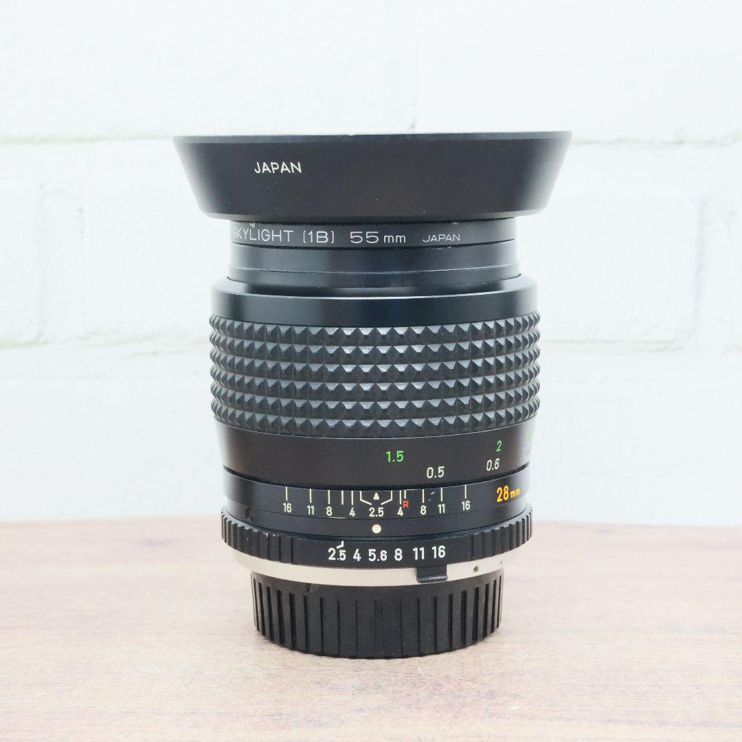MINOLTA MC W.ROKKOR-SI 28mm F2.5 【良品】