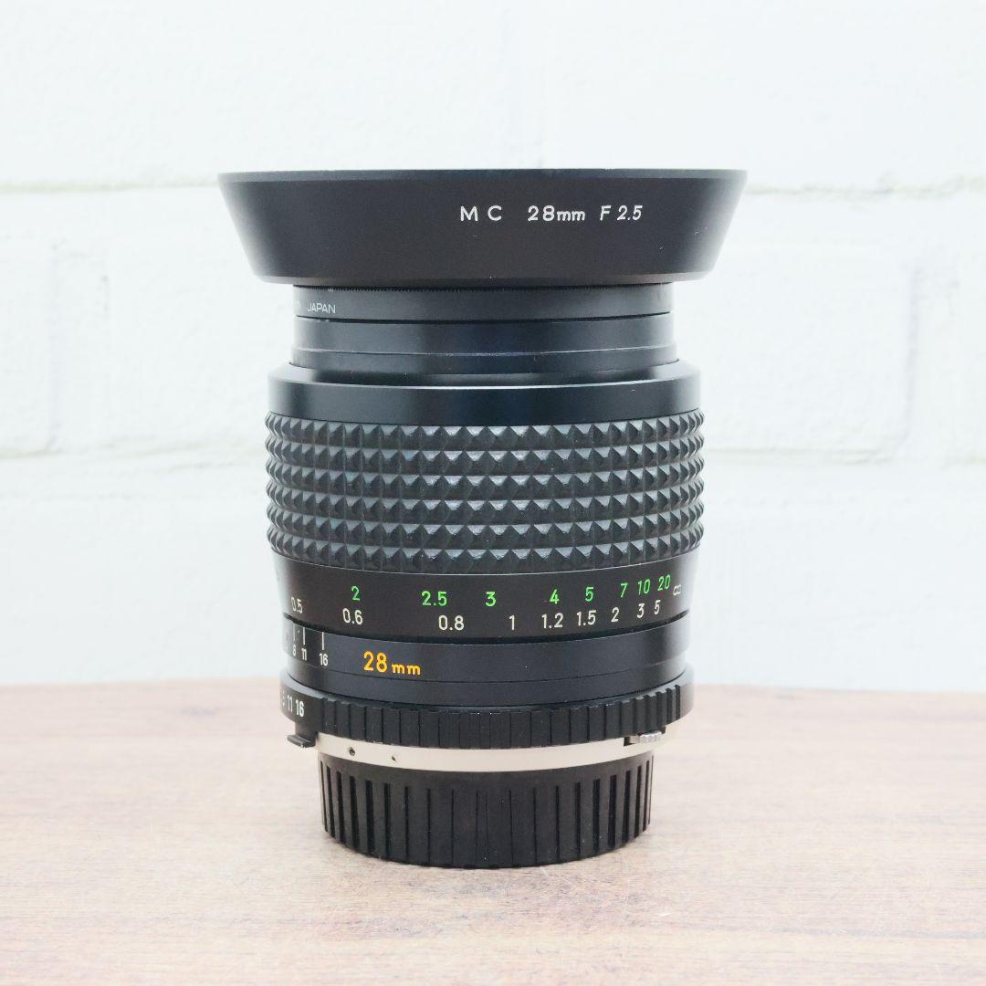 MINOLTA MC W.ROKKOR-SI 28mm F2.5 【良品】