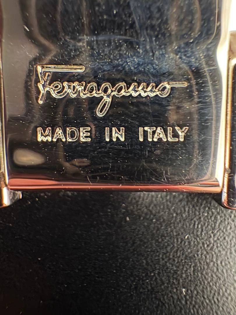 Salvatore Ferragamo ベルト ブラック メンズ