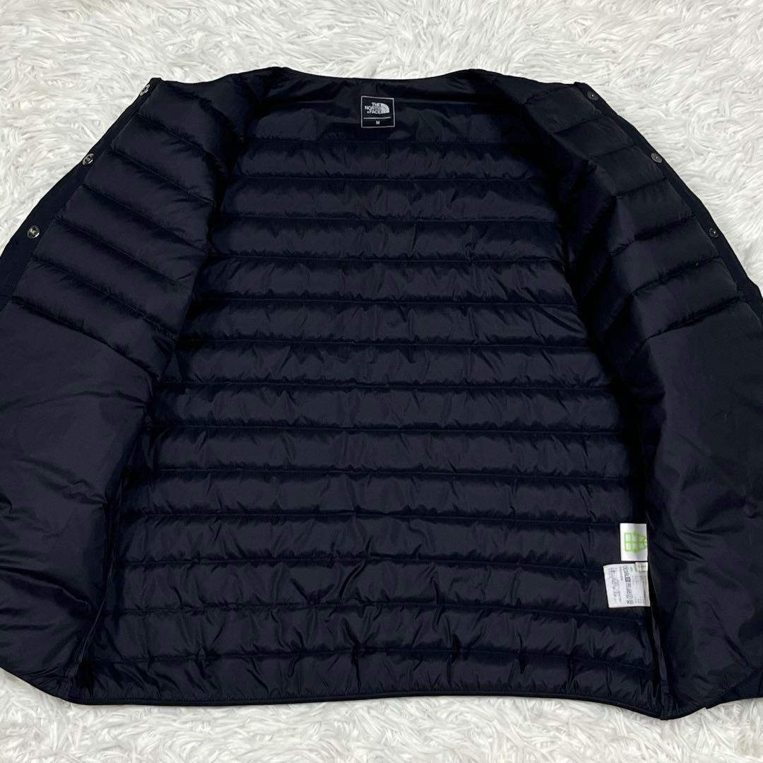 美品✨ノースフェイス ウィンドストッパーゼファーシェルカーディガン ブラックM