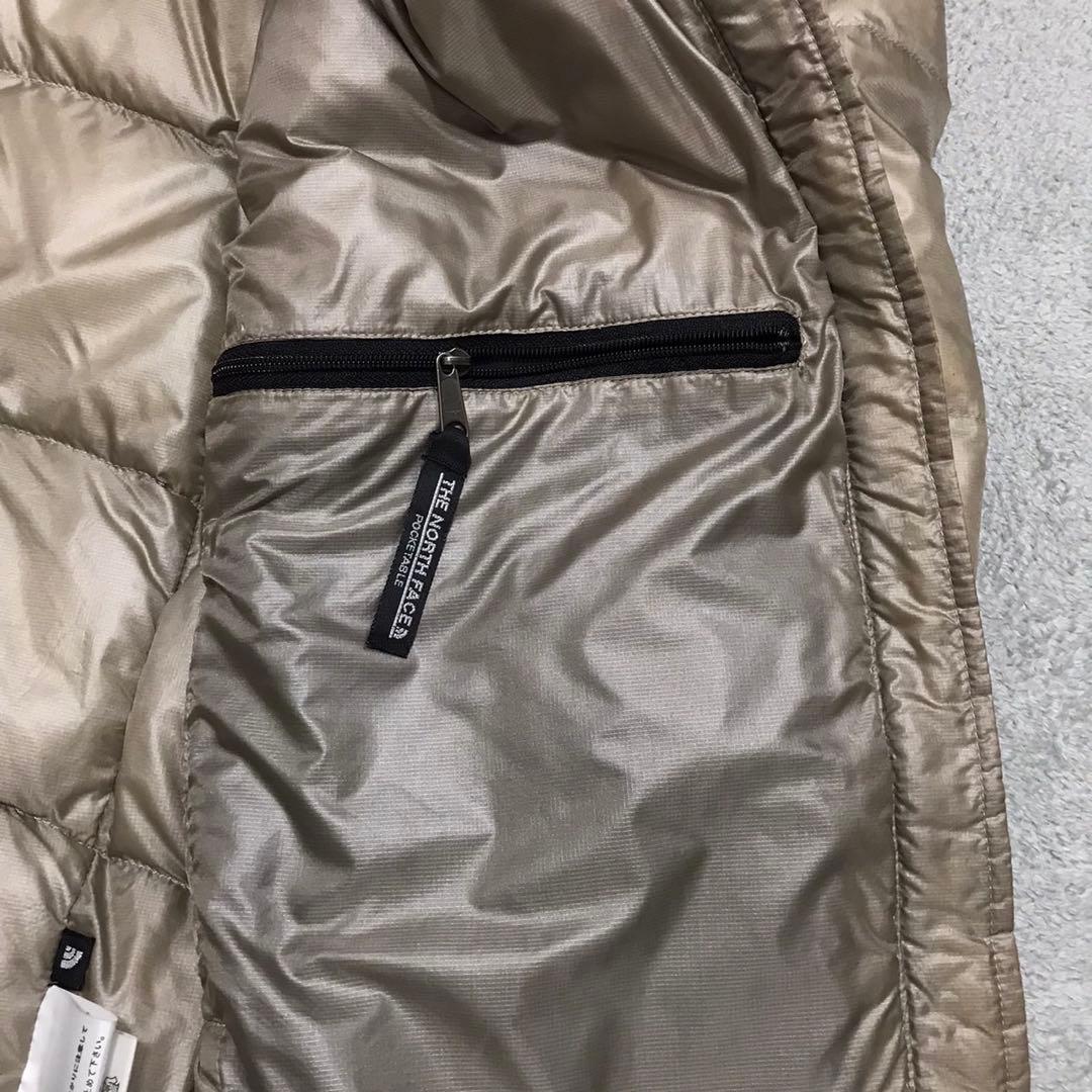 ノースフェイス　アコンカグア　ダウンジャケット　刺繍ロゴ　サミットシリーズ　S