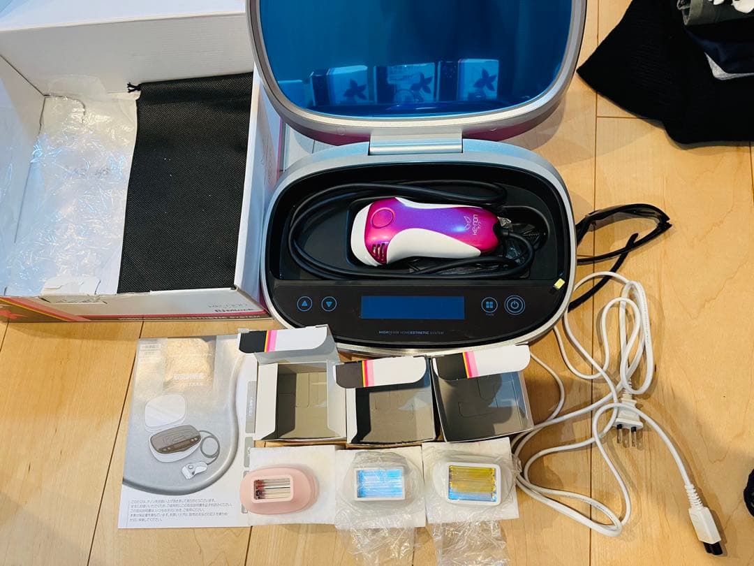 ケノン　脱毛器 ピンク