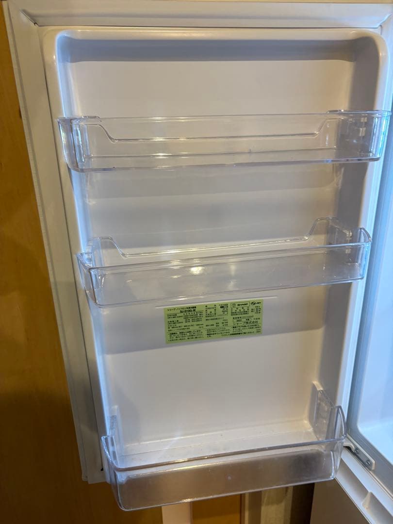 SHARP SJ-D18G-W ホワイト冷蔵庫（2021年式）