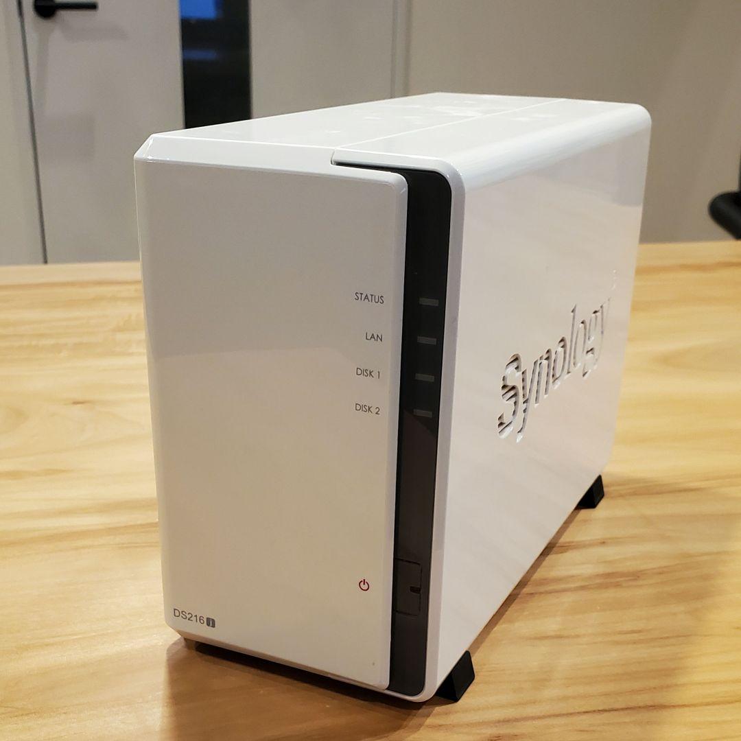 Synology DS216j NAS ホワイト
