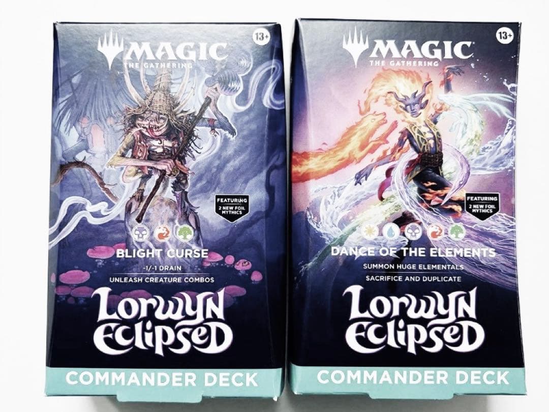 ローウィンの昏明 統率者デッキ エレメンタルの舞踊　枯朽の呪い 英語版 未開封