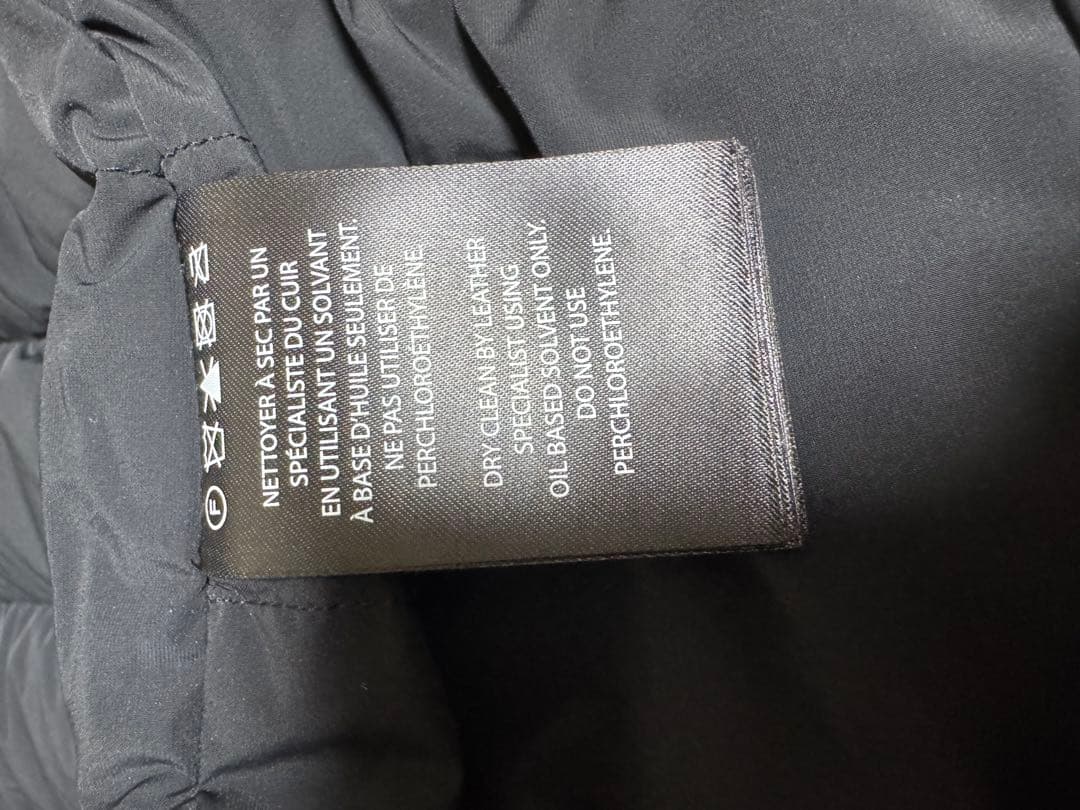 【ひなぽ】Mackage CALLA-BX ブラック ダウンSサイズ