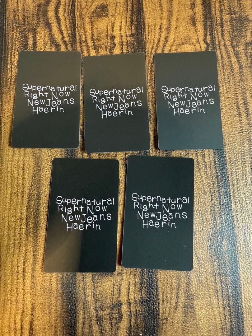 newjeans へリン supernatural 2周年記念 特典 トレカ