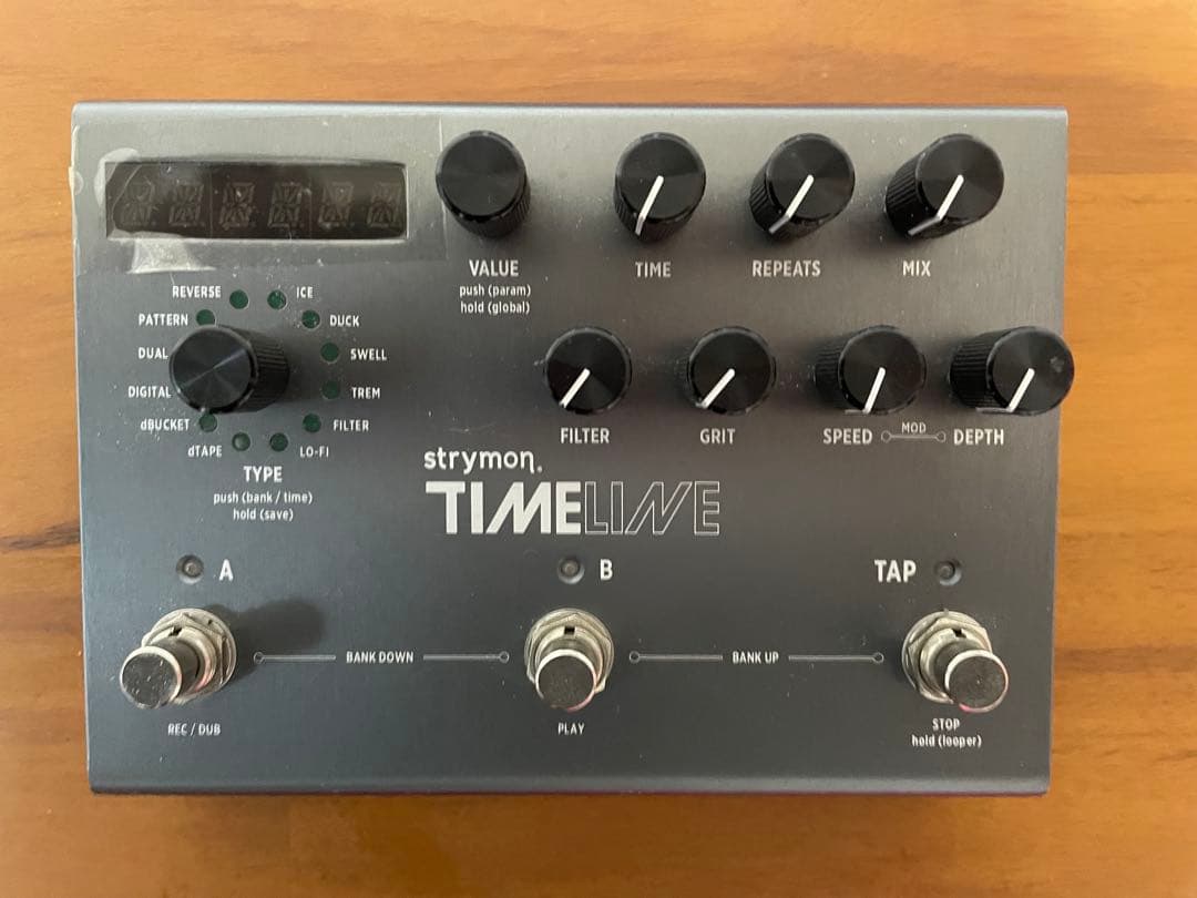 ギター strymon TIME LINE