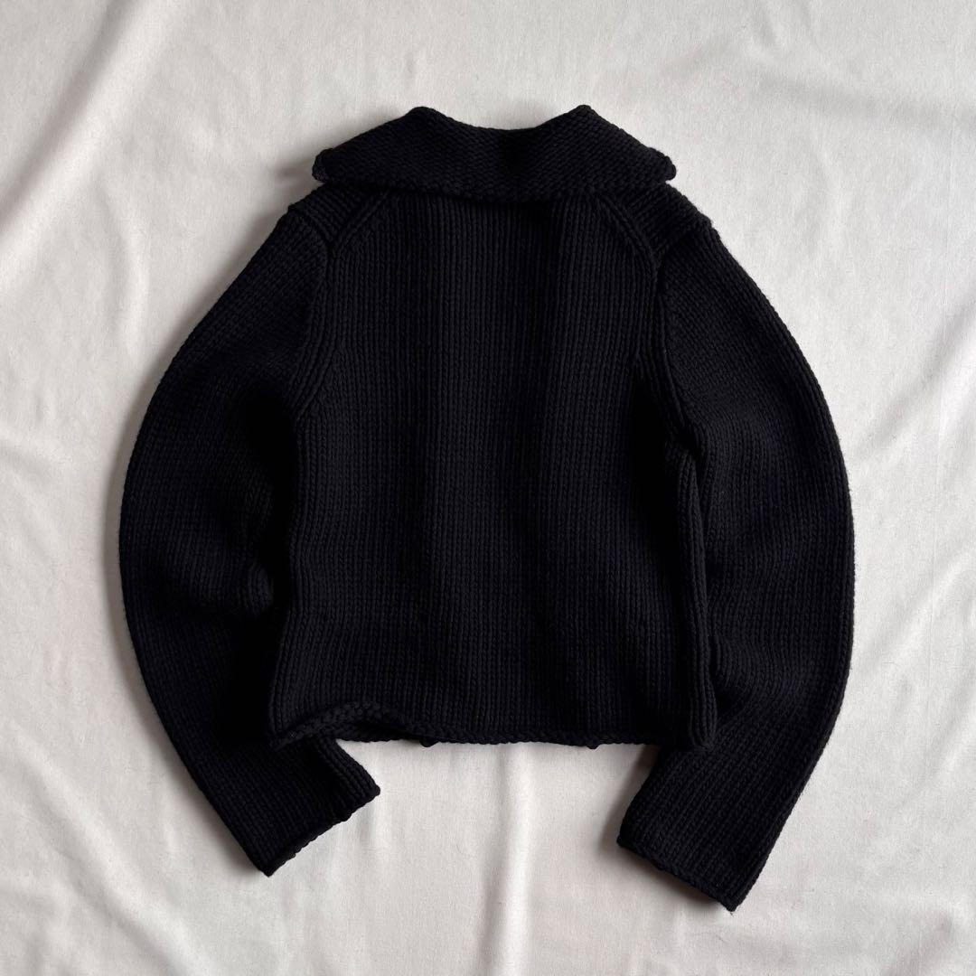 トップス 00s OLD GAP angora mix short length knit