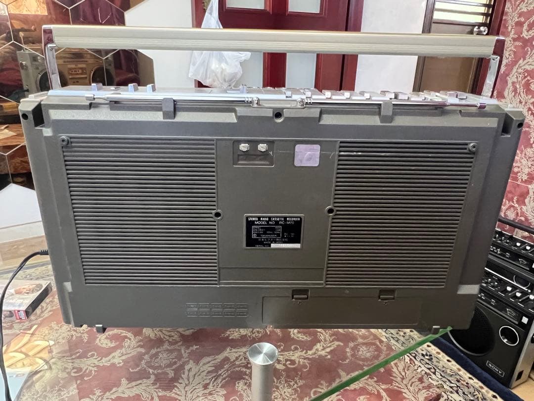 希少ビクターRC-M70 ラジオFM/AMラジカセ動作品メンテナンス済み美品