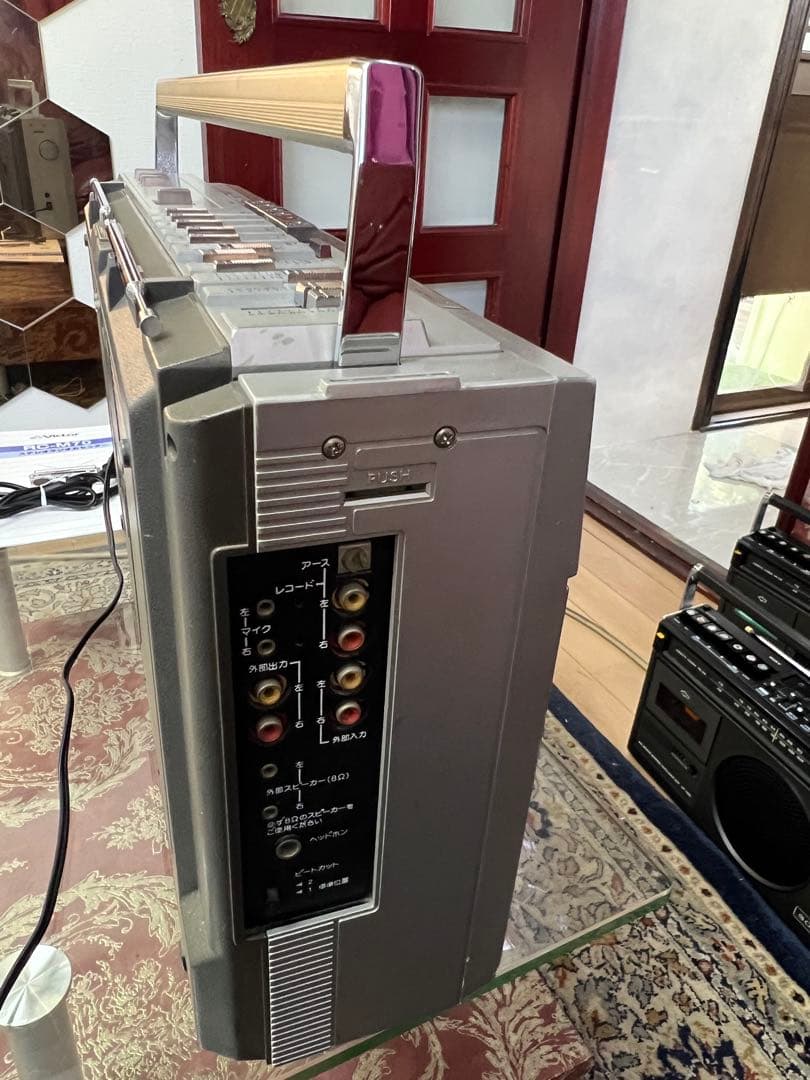 希少ビクターRC-M70 ラジオFM/AMラジカセ動作品メンテナンス済み美品
