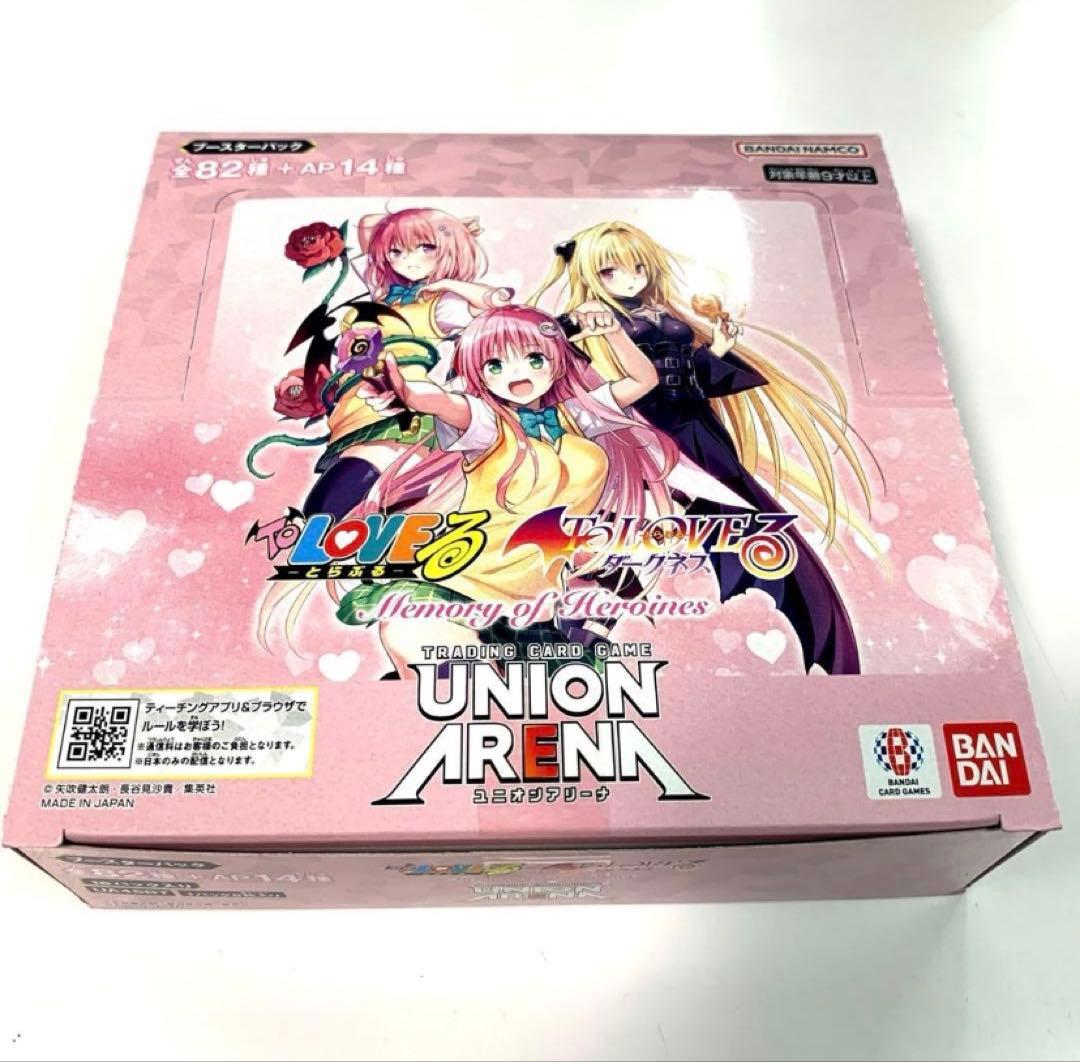 新品　ユニオンアリーナ　ToLOVEる　1BOX 16パック　テープカットのみ
