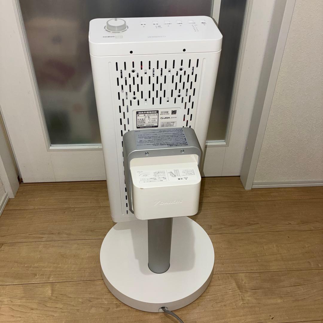 ダイキン セラムヒート CER11vS-W 人感センサー 首振り機能付き