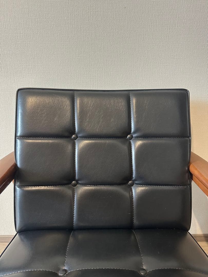 カリモク60 Kチェア　1シーター　スタンダードブラック