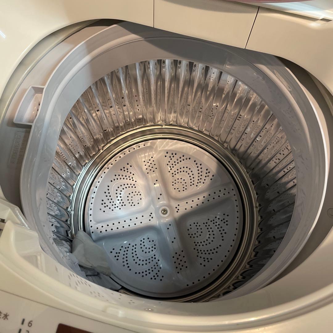 美品 SHARP シンプル&コンパクト 6.0kg洗濯機 本体 たのメル便即決可