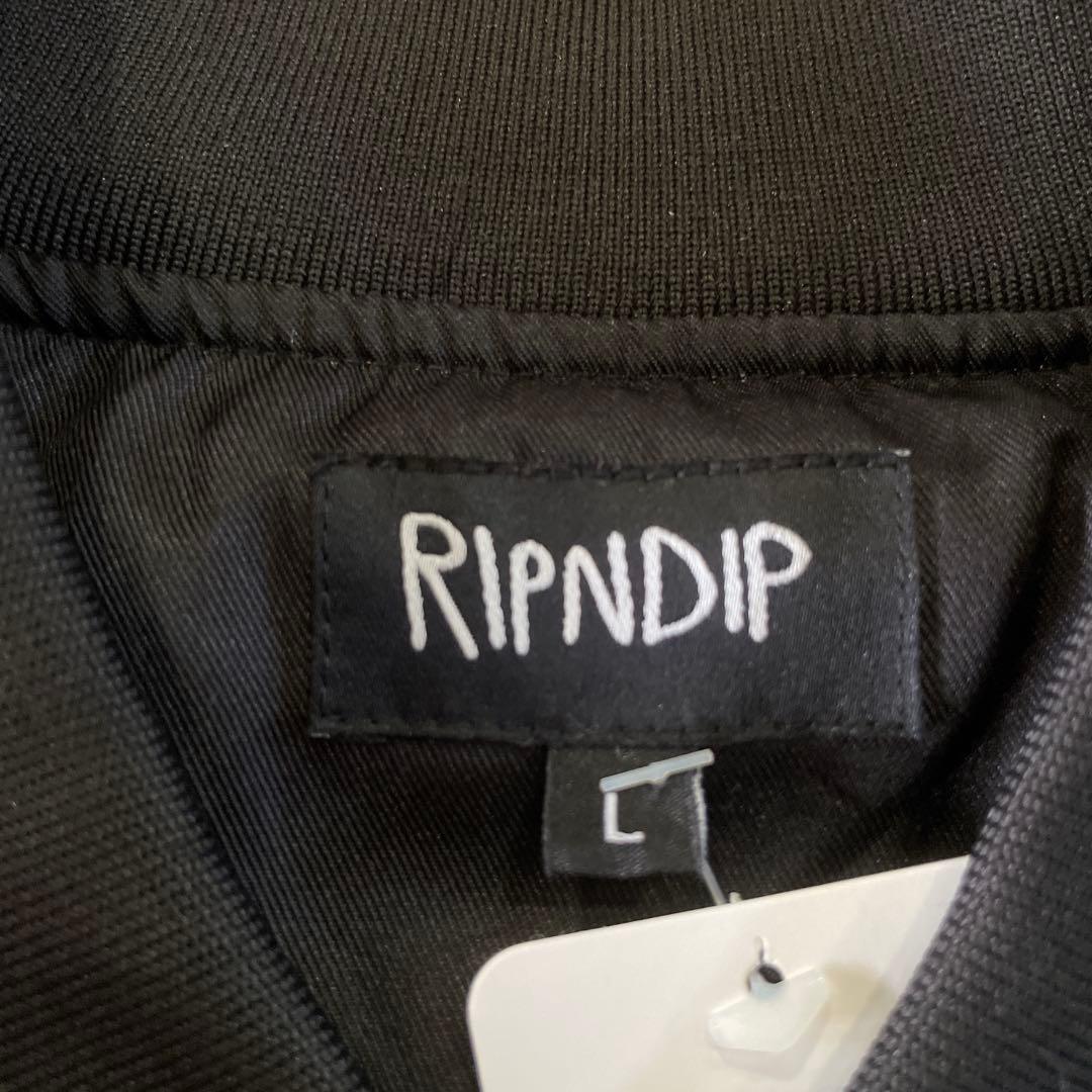 RIPNDIP スカジャン ストリートファイター バックプリント 古着 Lサイズ
