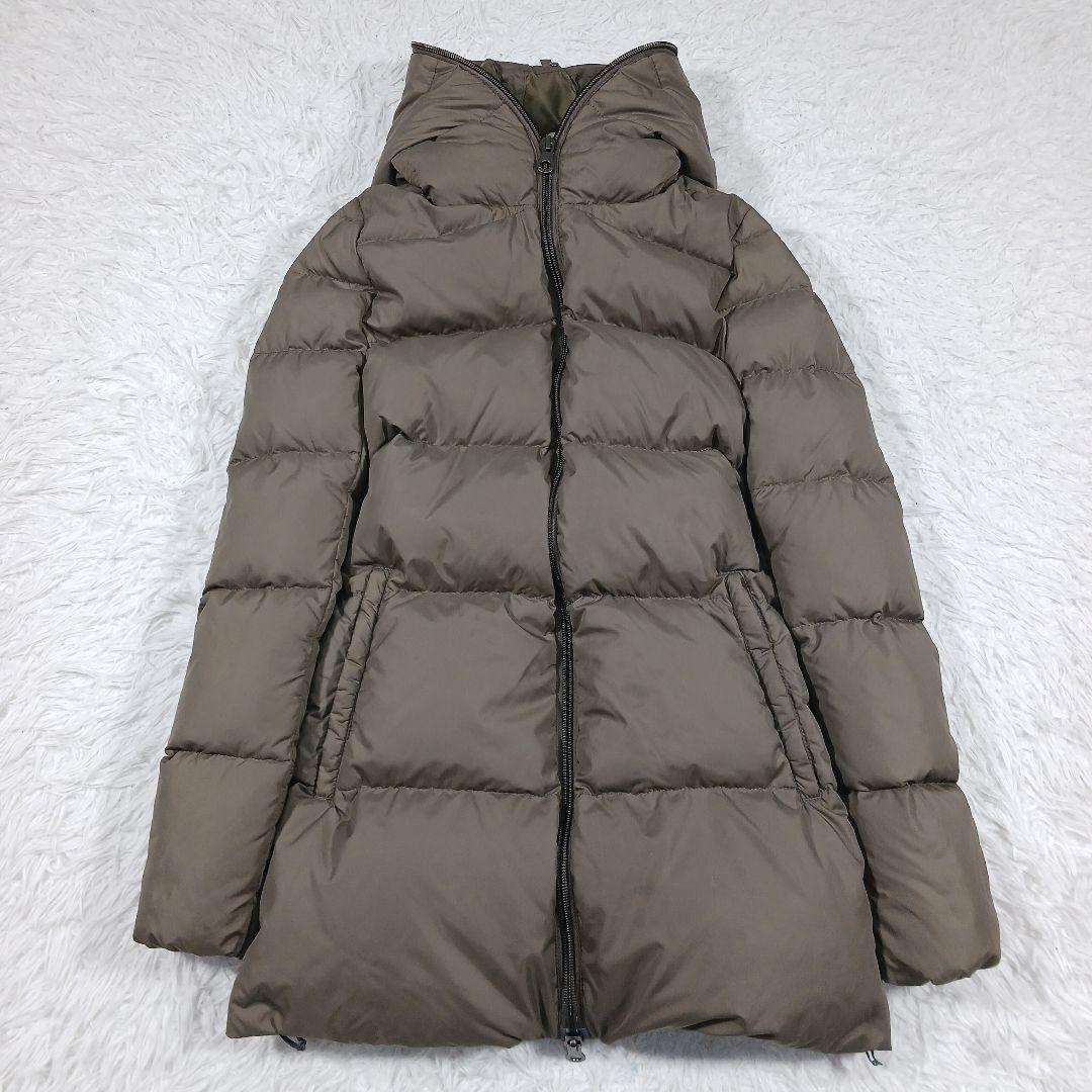 デュベティカ アルウェン ラビットファー ダウンコート ミドル丈 38