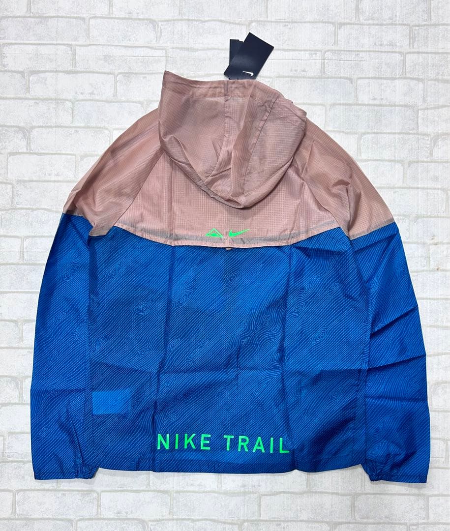 NIKE Lサイズ メンズ ウィンドランナー トレイル フルジップフーディ