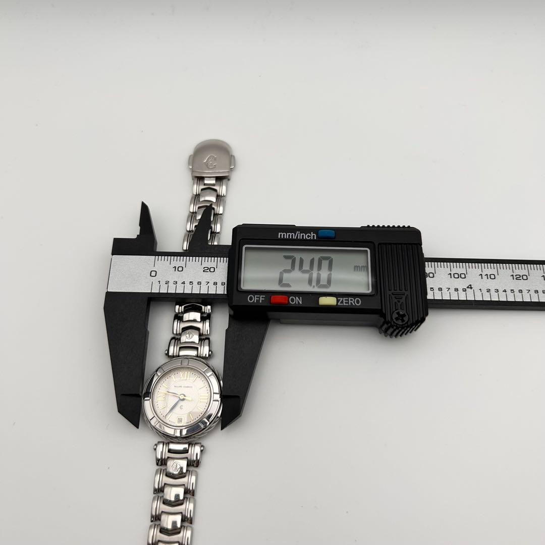 【新品電池 稼働】 フィリップ•シャリオール レディース クォーツ