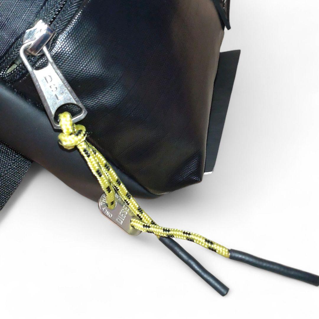 極美　DIESEL ディーゼル　LYAM　ベルトバッグ　ボディバッグ　ブラック