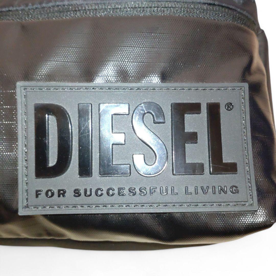 極美　DIESEL ディーゼル　LYAM　ベルトバッグ　ボディバッグ　ブラック