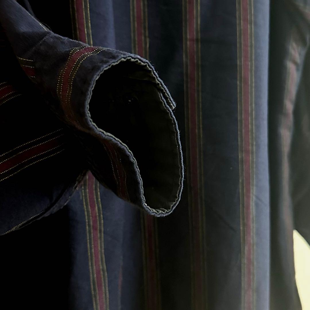 THE NORTH FACE PURPLE LABEL ストライプ シャツ Ꮮ