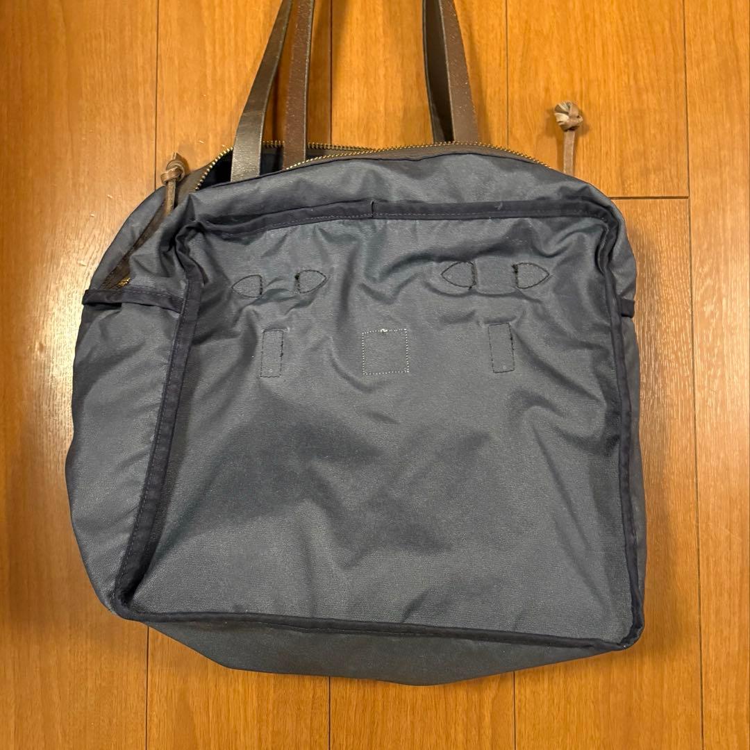 美品 フィルソン FILSONナイロンジップトートネイビー　USA製