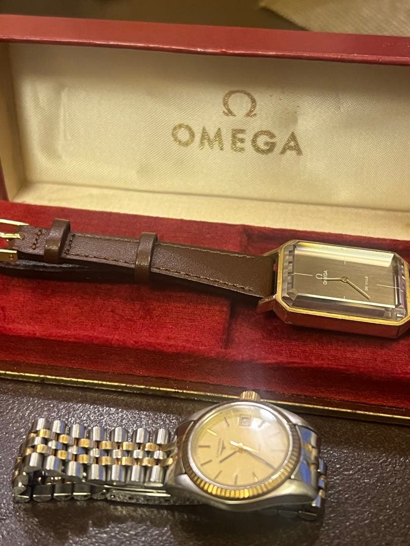 空*人様 OMEGAエメラルドライン　LONGINES レディース腕時計 2本ま