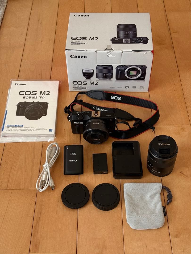 美品 Canon キャノン EOS M2