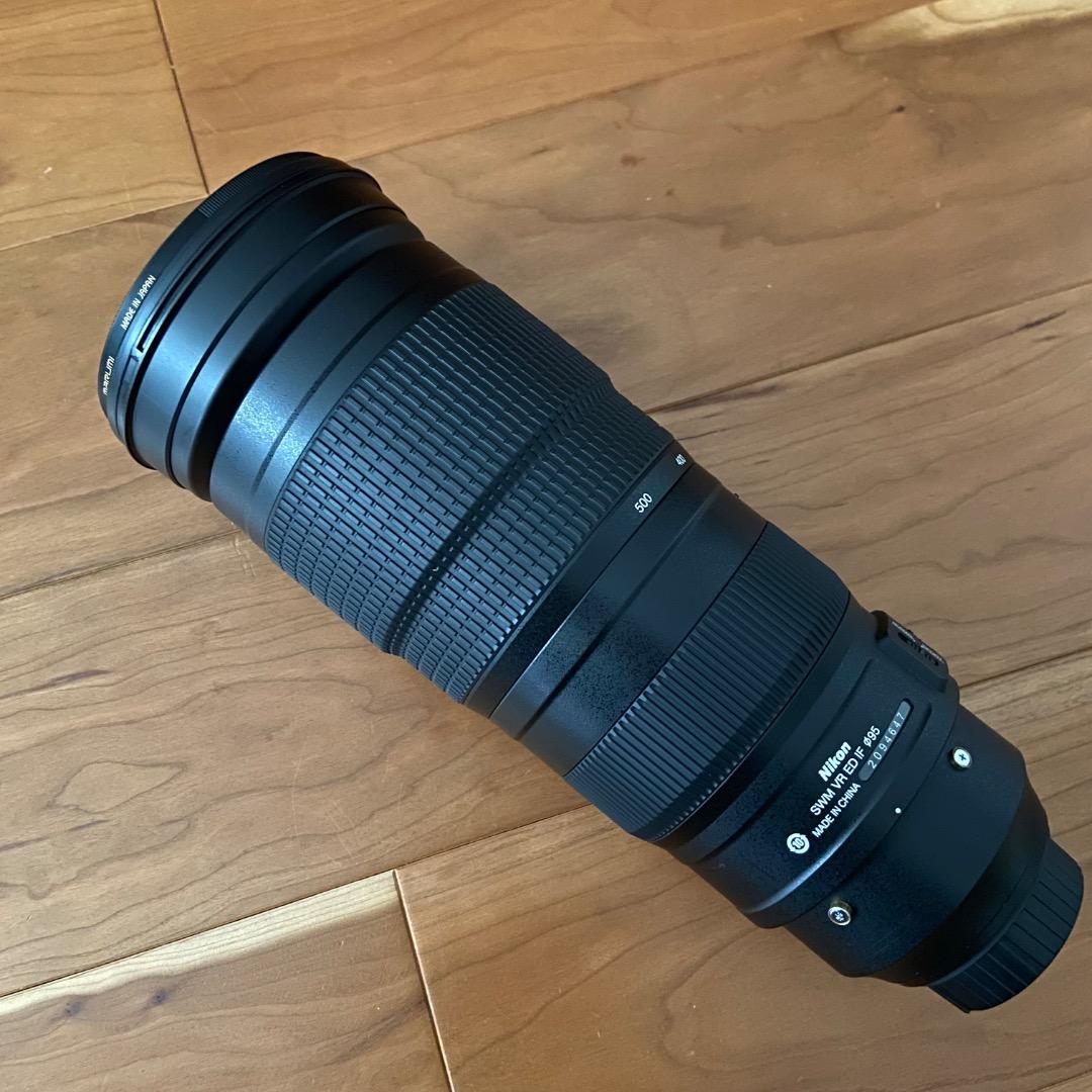 美品 Nikon AF-S 200-500mm f/5.6E VR おまけ有り