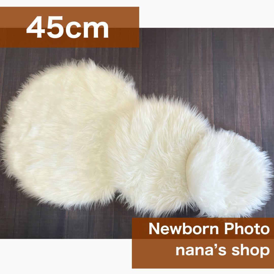 手編み風かごセット【ねこ】♪ニューボーンフォト撮影衣装　小道具　ベビーフォト