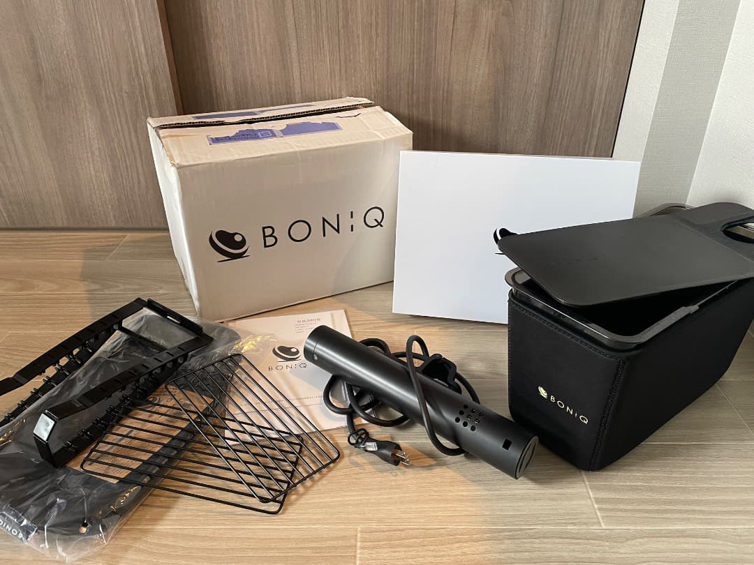 美品✨　保温ケースセット：BONIQ 2.0　低温調理器 ブラック