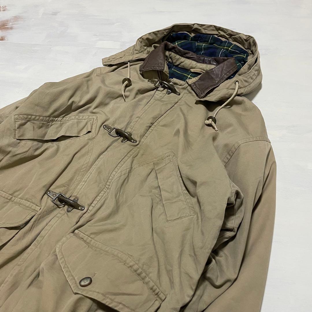 ビンテージ　古着 ファイヤーマンジャケット　レザー　大きいサイズ