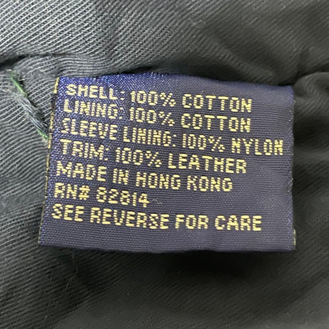 ビンテージ　古着 ファイヤーマンジャケット　レザー　大きいサイズ