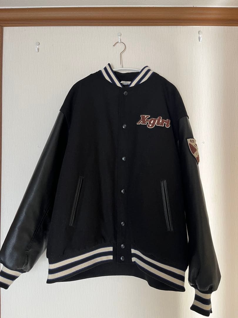 美品X-girl スタジャン