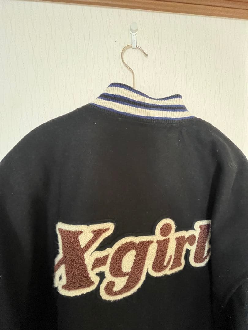 美品X-girl スタジャン