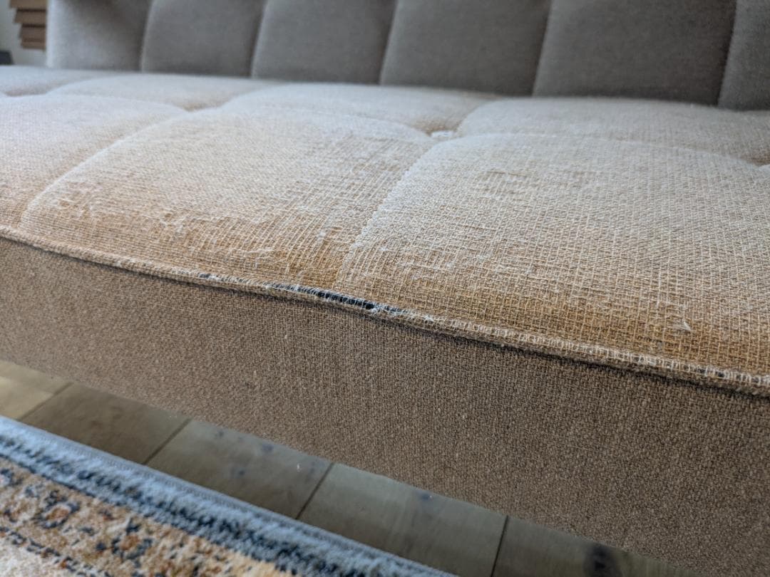 カリモク60 Kチェア 2シーター フラノベージュ