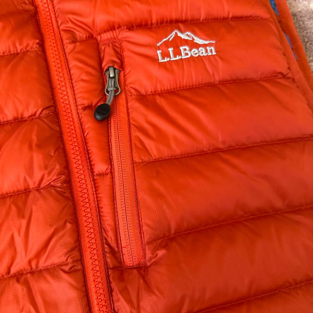 llbean ダウンベスト　古着　PERTEX アウトドア