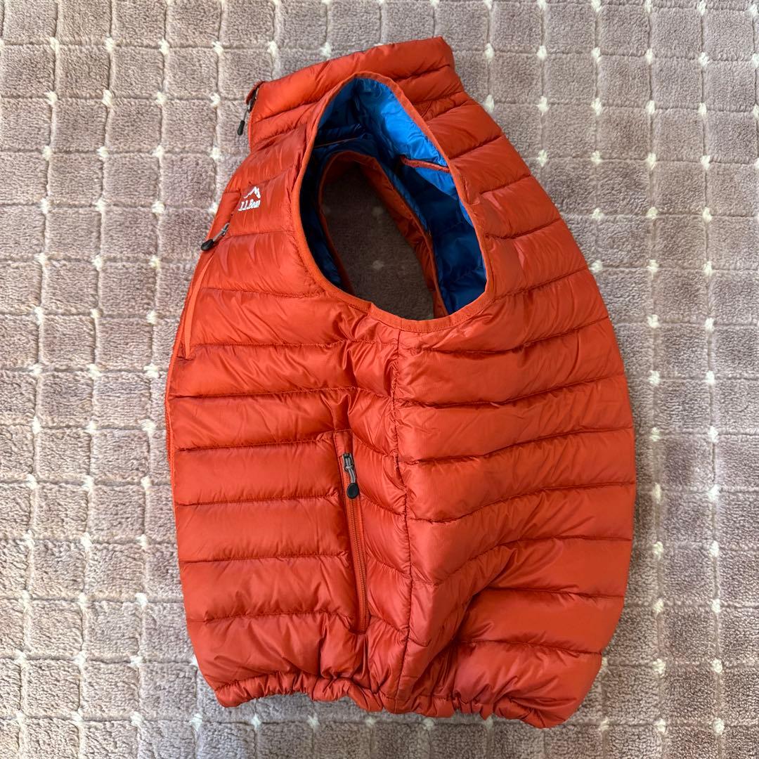 llbean ダウンベスト　古着　PERTEX アウトドア