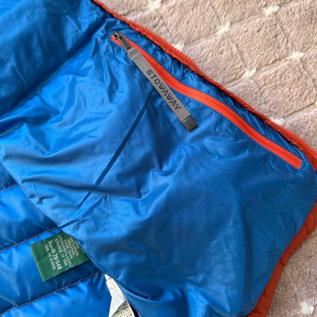 llbean ダウンベスト　古着　PERTEX アウトドア