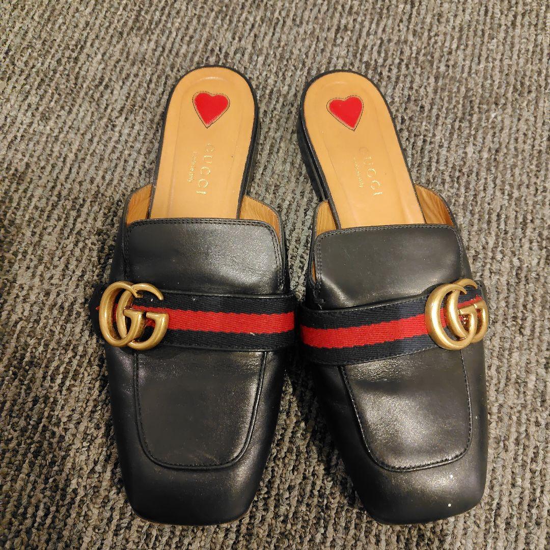 Gucci ローファー　サンダル　23 値下げ不可