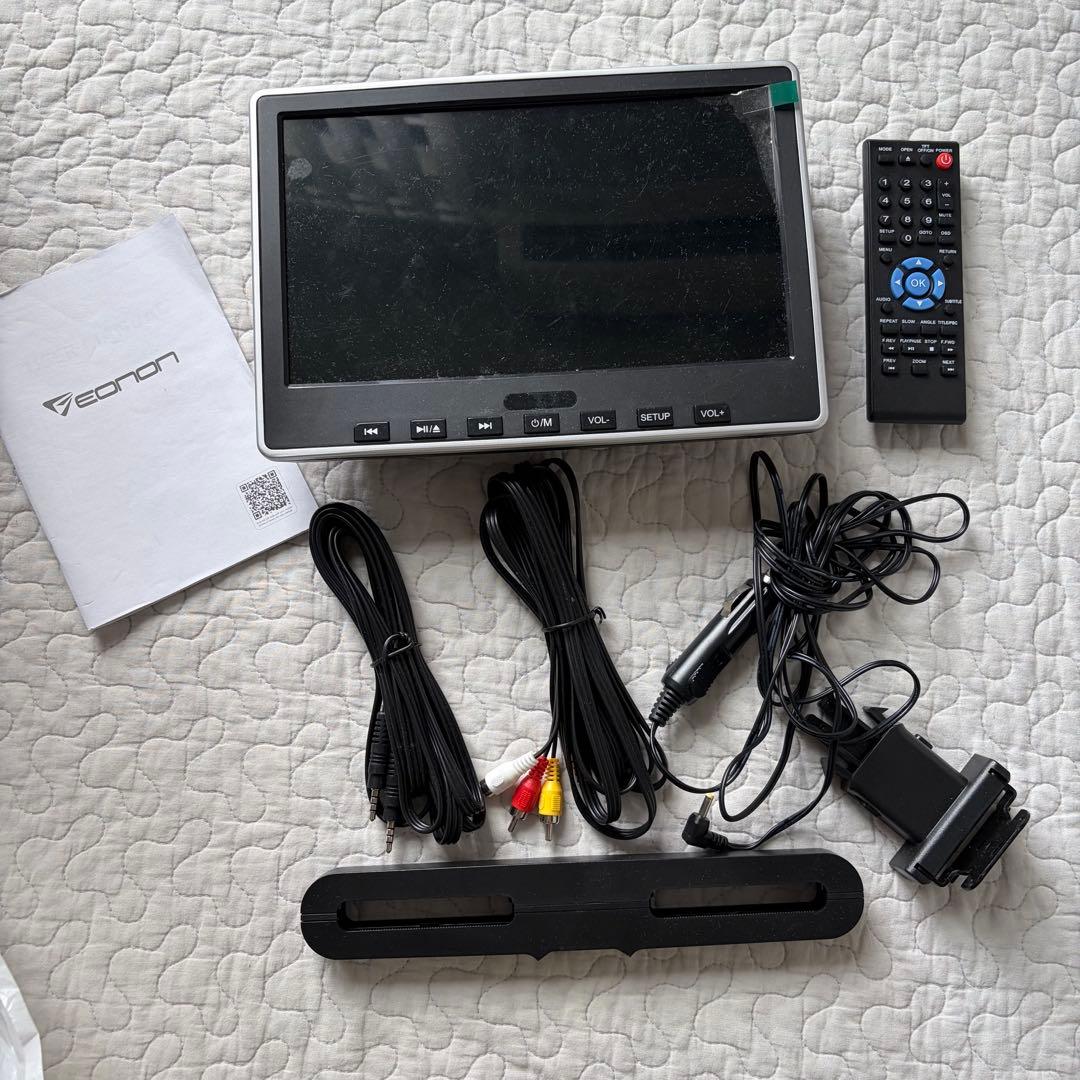 DVDプレイヤーヘッドレストモニター 10.1インチ