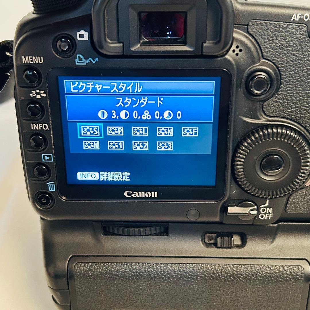 美品　Canon EOS 5D Mark II 本体 バッテリーグリップ付き