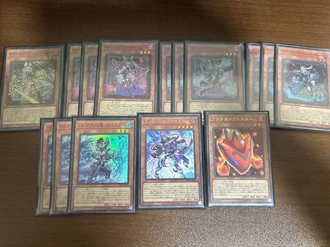 M∀LICE デッキ(パーツ) 40枚＋15枚スリーブ付き