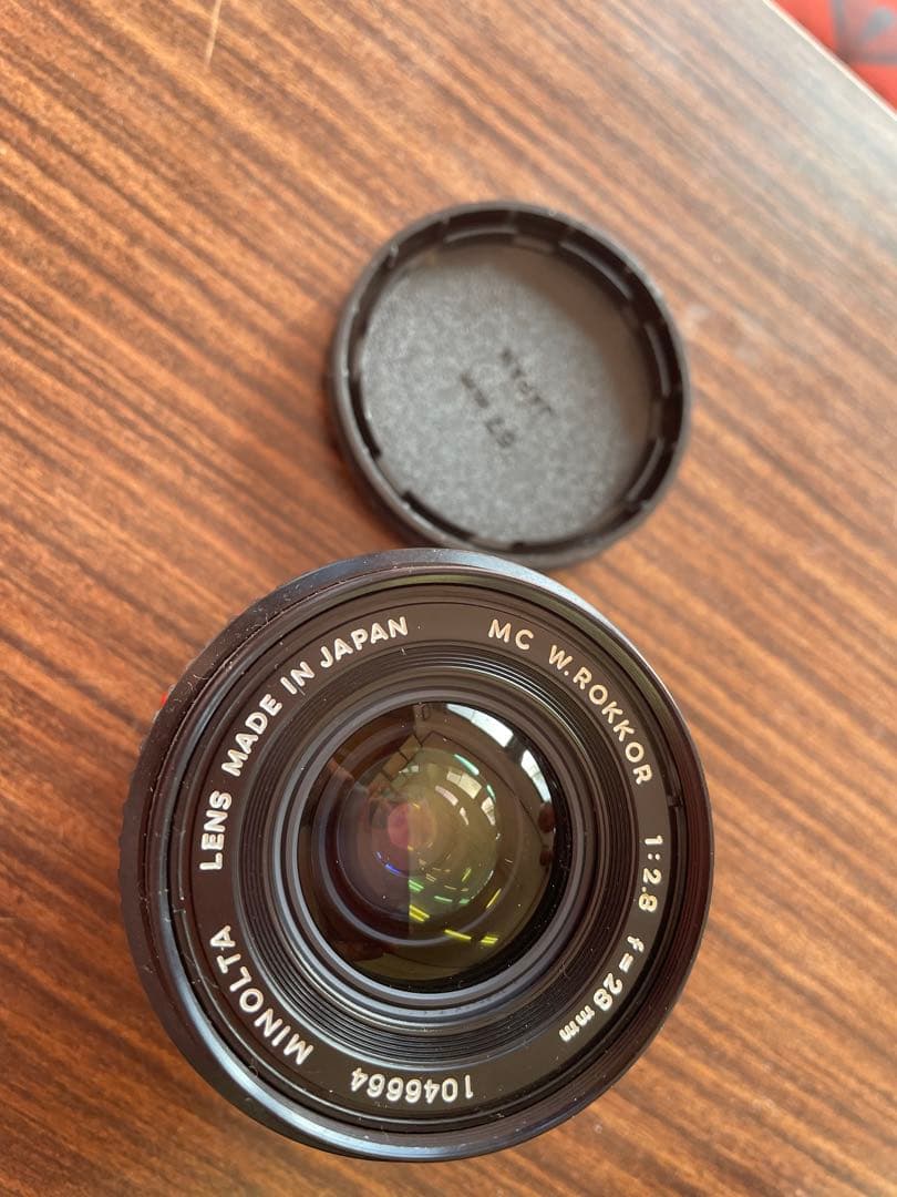 中古カメラ　MINOLTAとキャノンレンズのセット